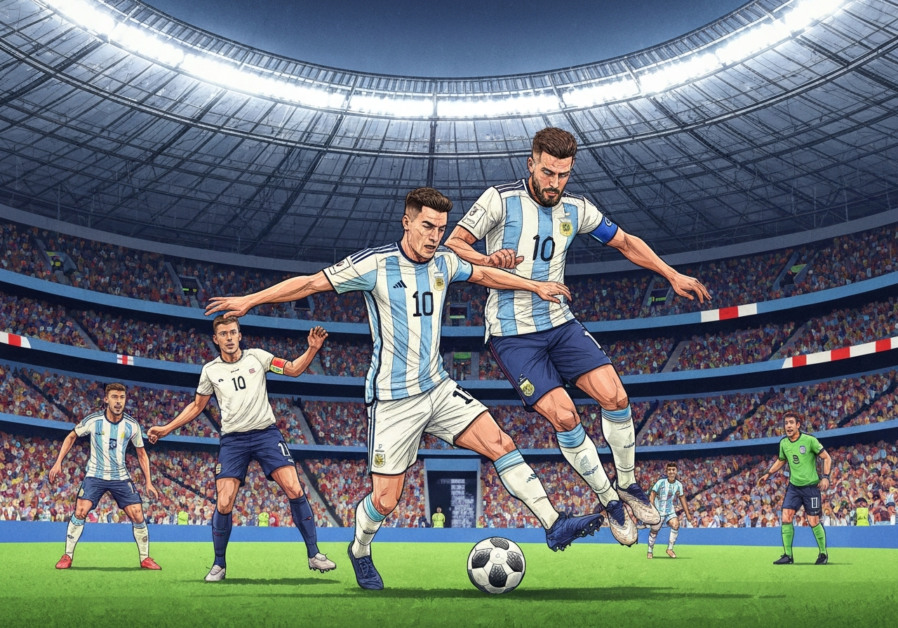 Argentina sikrer finaleplass etter dramatisk seier over England