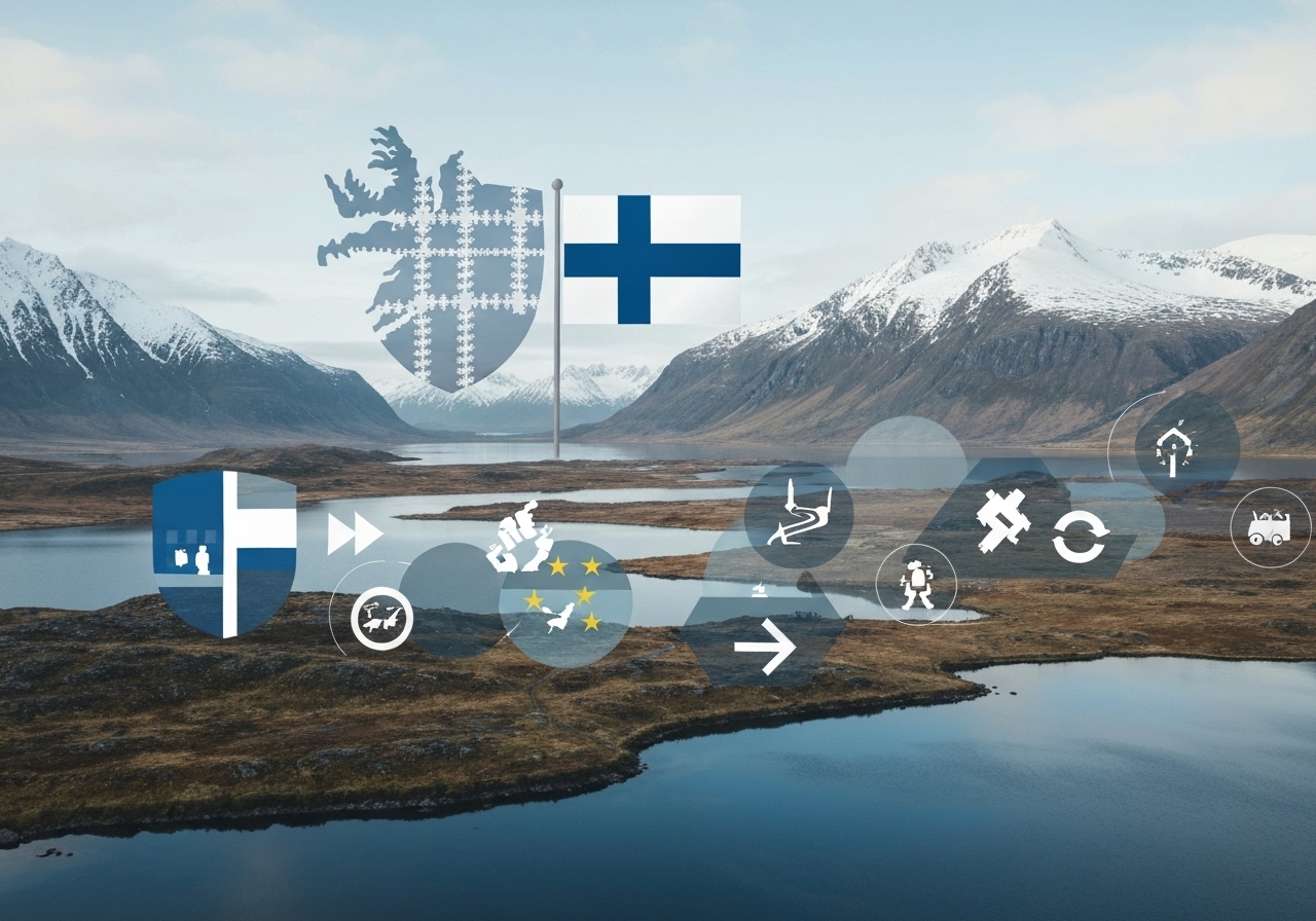 Island og Finland styrker forsvarssamarbeidet