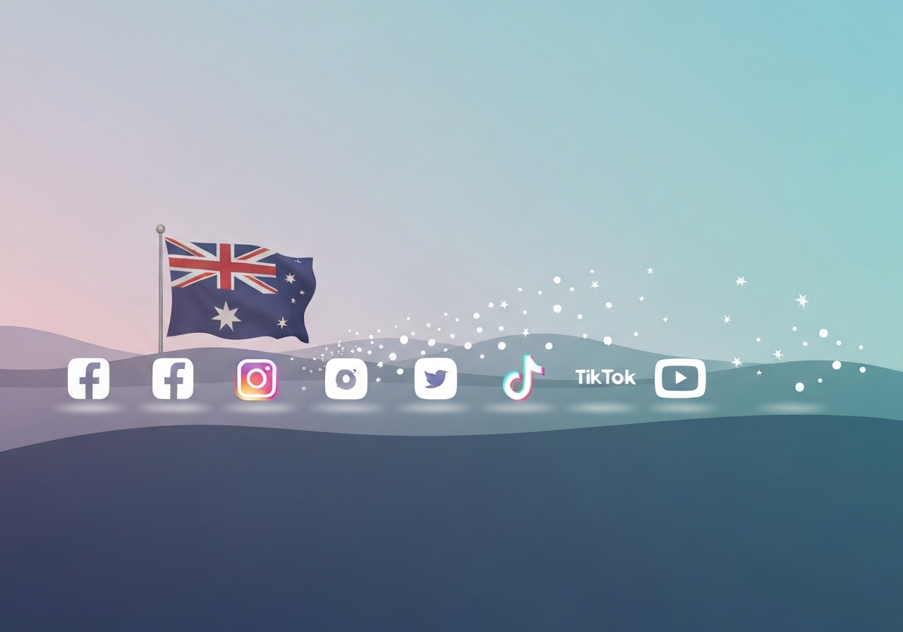 Australia innfører verdens første sosiale medier-forbud for barn under 16 år