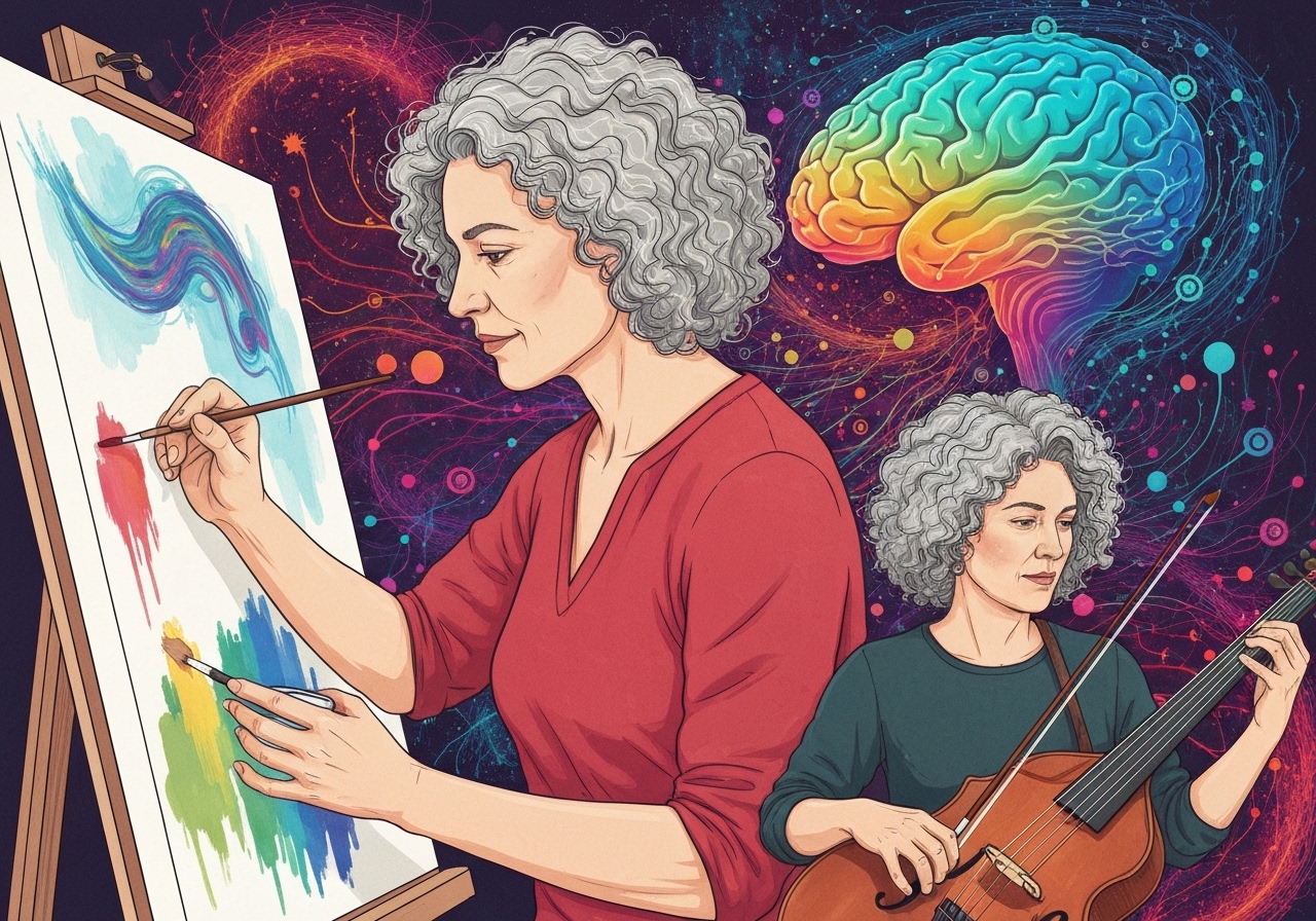 Kunstterapi gir nytt håp for Parkinson-pasienter