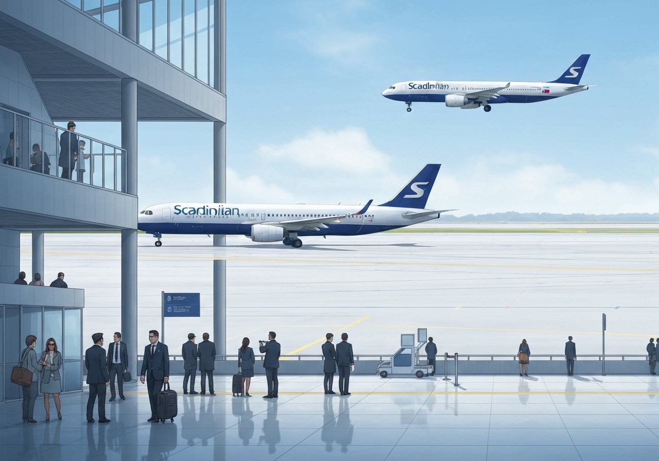 Scandinavian Airlines rapporterer betydelig vekst i november 2025