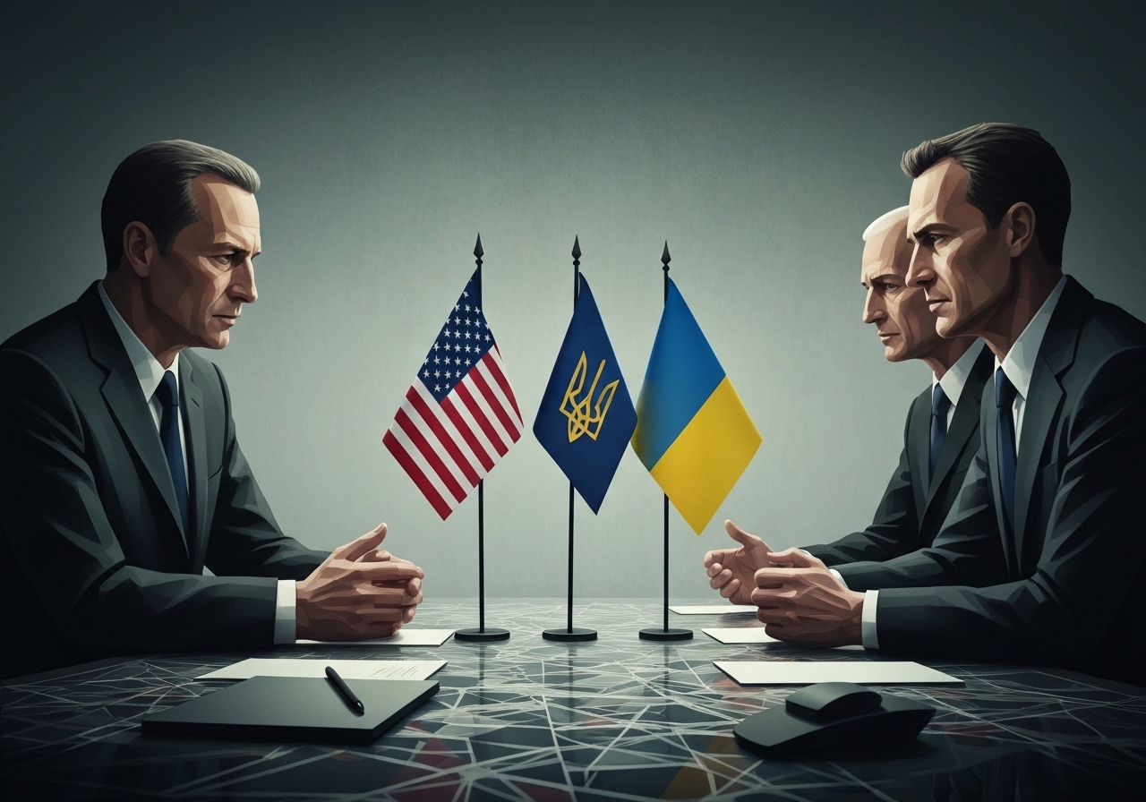 Fremskritt i fredsforhandlingene mellom USA og Ukraina