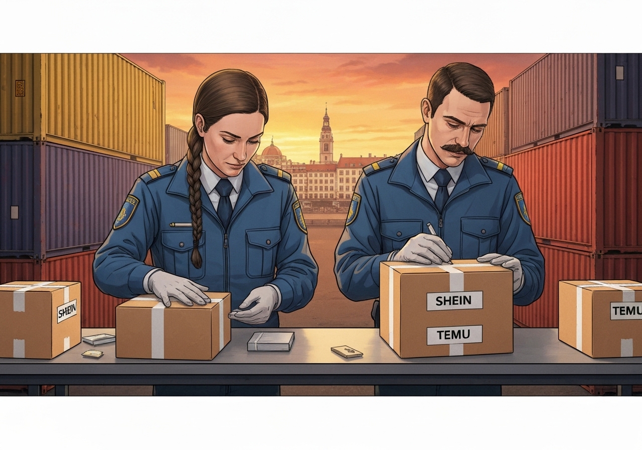 EU avslutter tollfri import fra Shein og Temu i 2026
