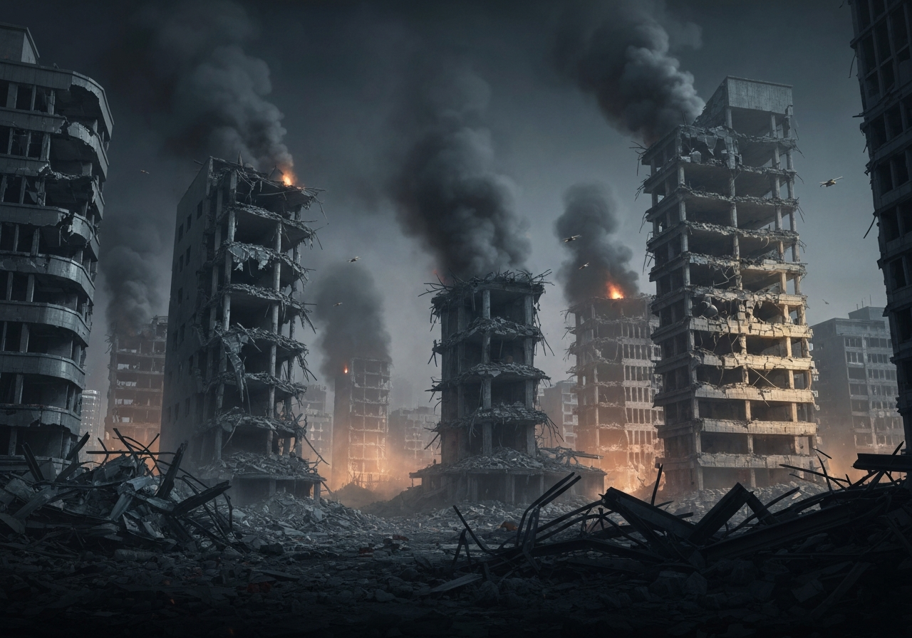 Minst 26 såret i omfattende russiske angrep mot Ukraina