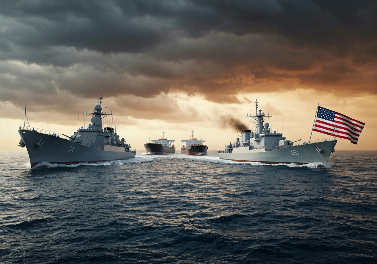 Iran og USA eskalerer blokadekonflikt i Hormuzstredet