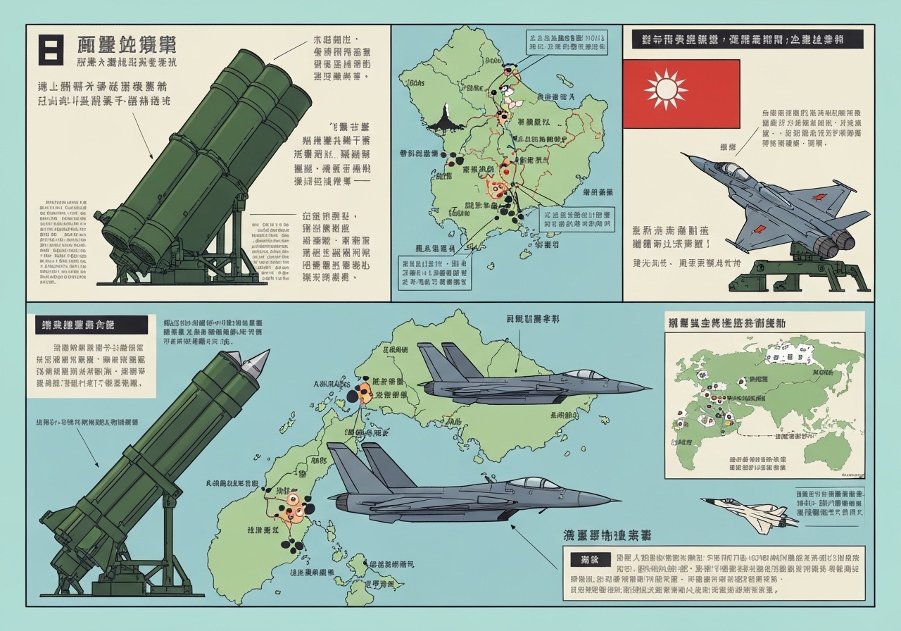 Taiwan øker forsvarsbudsjettet med 40 milliarder dollar for å møte Kinas økende trusler