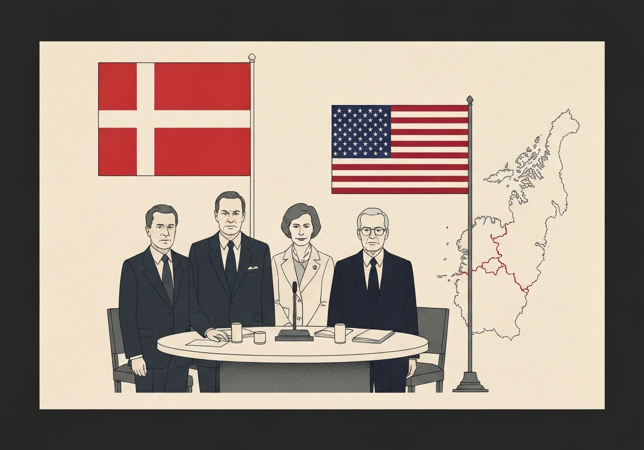 Danmark kaller inn amerikansk diplomat etter påståtte påvirkningsforsøk på Grønland