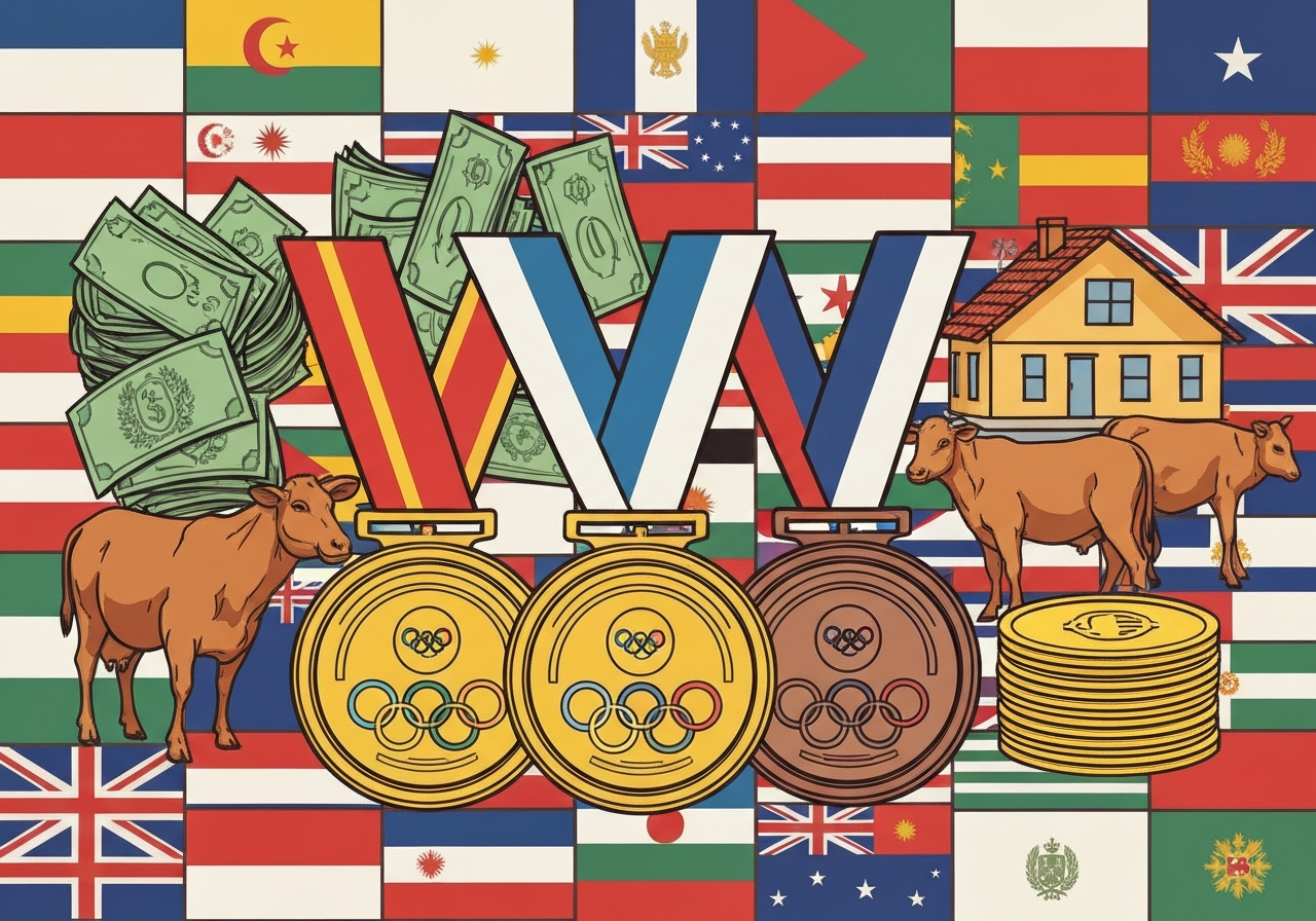 Store variasjoner i medaljebonuser under Vinter-OL 2026