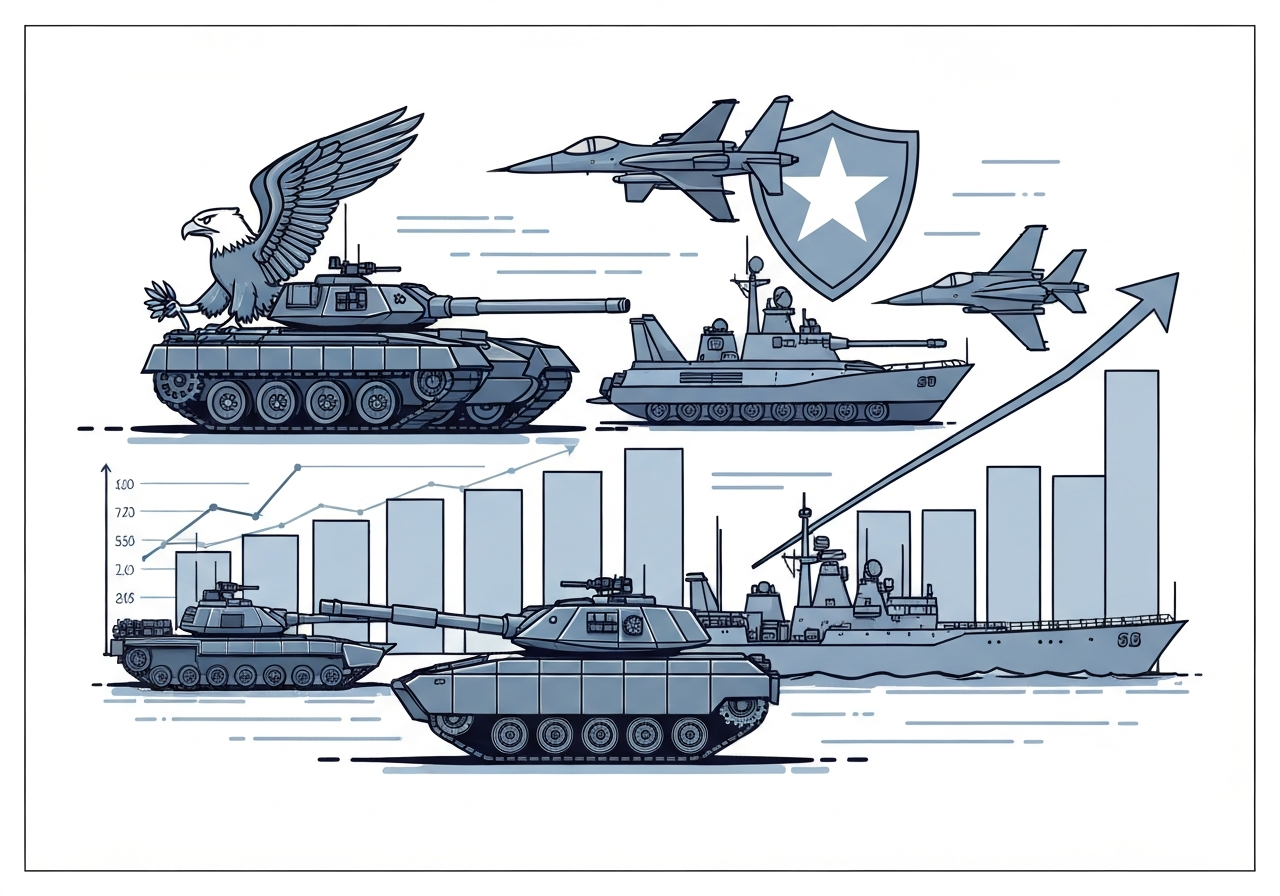 Norge planlegger historisk økning i forsvarsbudsjettet
