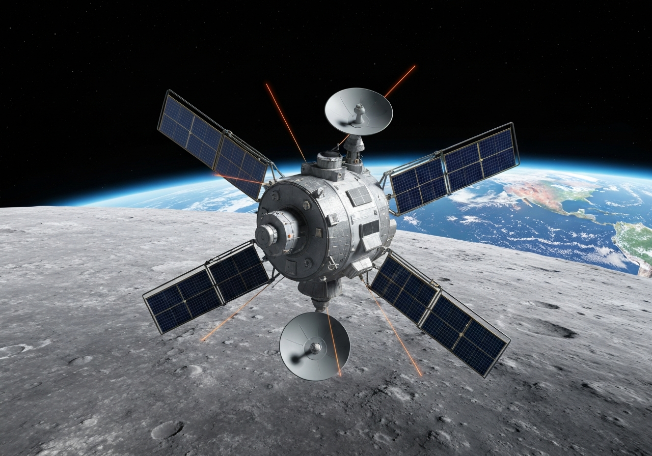 Artemis II sender 4K-video fra Månen med laserkommunikasjon