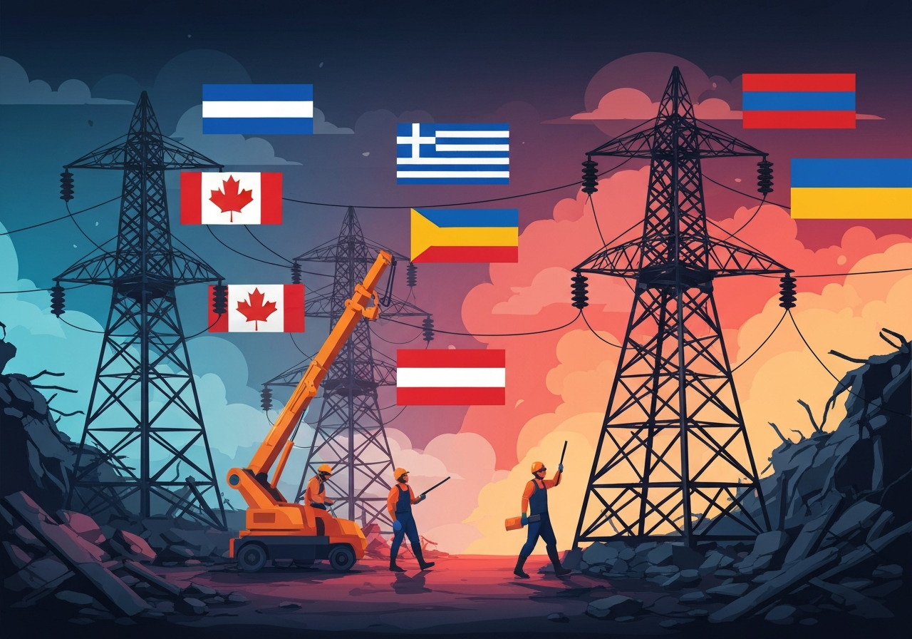 Sverige gir 95 millioner euro i energistøtte til Ukraina