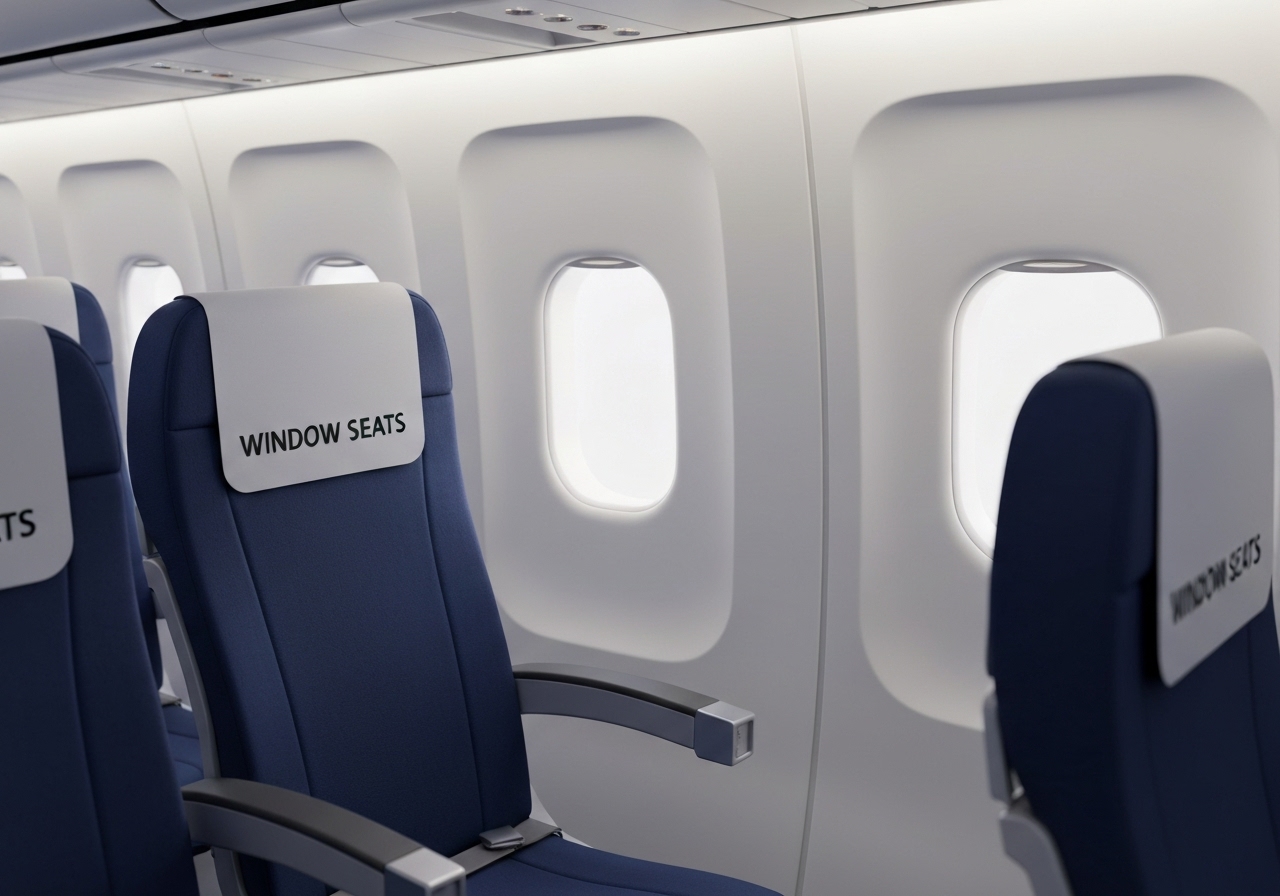 Delta og United saksøkt for salg av vindusløse "vindusseter"