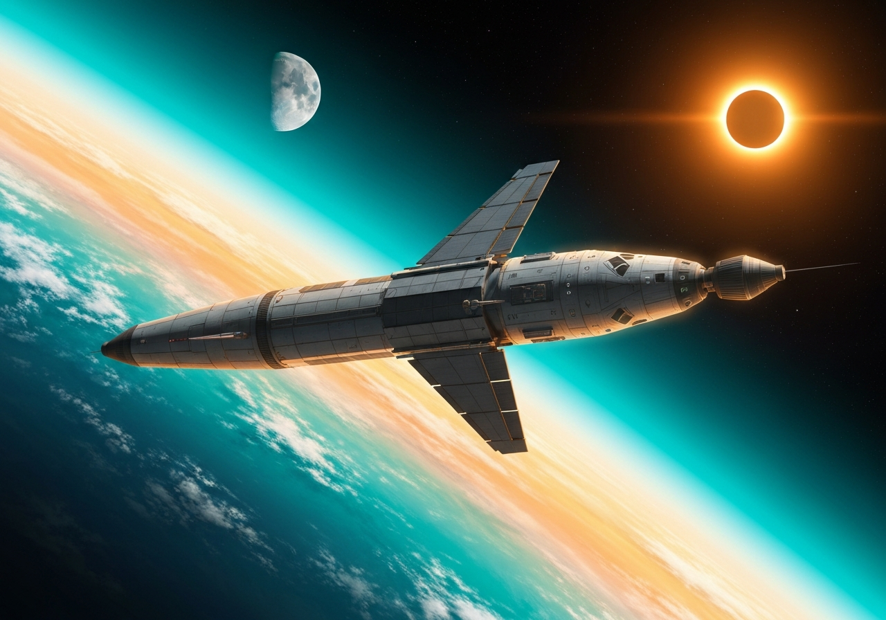 Artemis II vender tilbake til jorden etter historisk måneferd