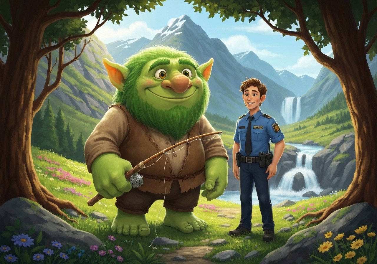 Politiet i Tromsø etterlyser eieren av omstreifende troll
