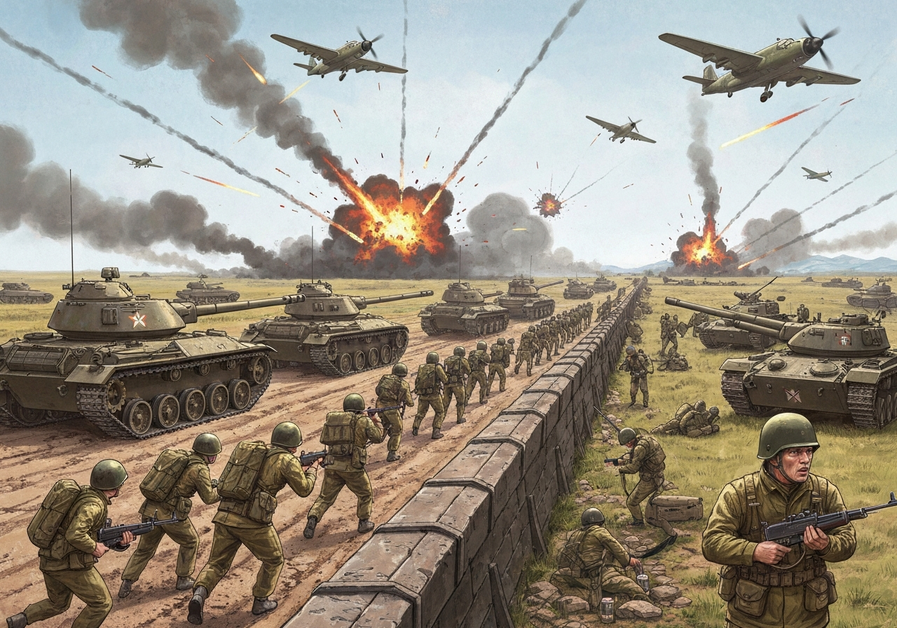 Pakistan erklærer "åpen krig" mot Afghanistan etter gjensidige angrep