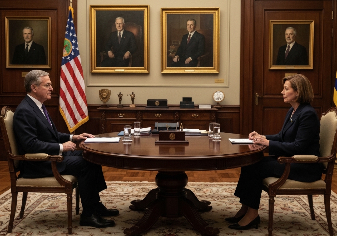 Trump til Støre: Ikke lenger forpliktet til å tenke utelukkende på fred