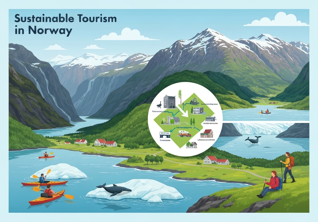 Norge innfører turistskatt fra sommeren 2026