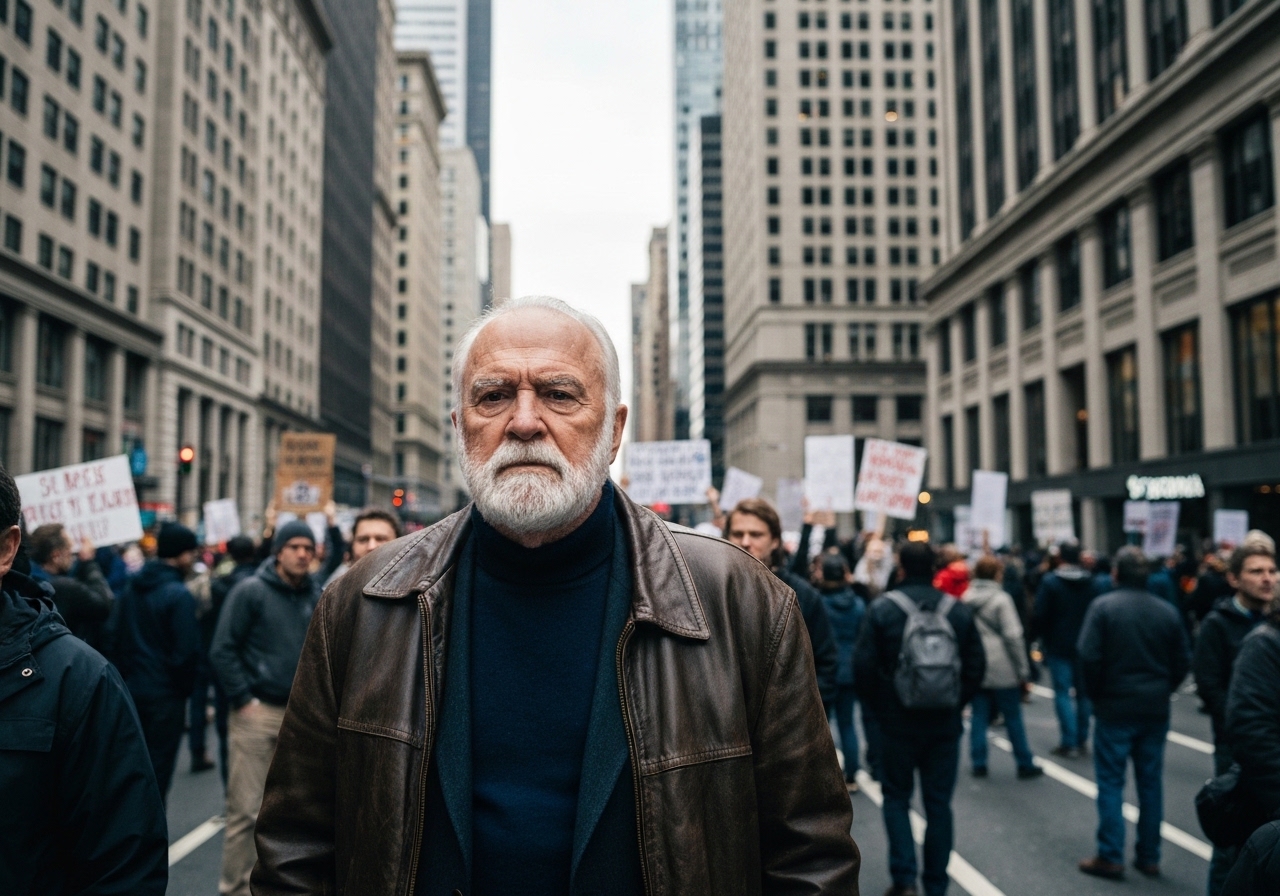 Gregory Bovinos uniform vekker oppsikt i Tyskland