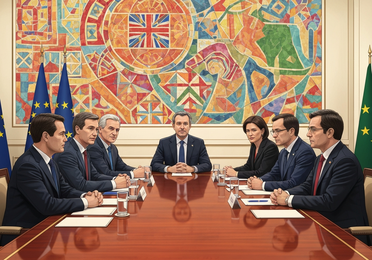 EU-ledere styrker sikkerhets- og økonomiske bånd med Midtøsten for å dempe effekten av Iran-krigen