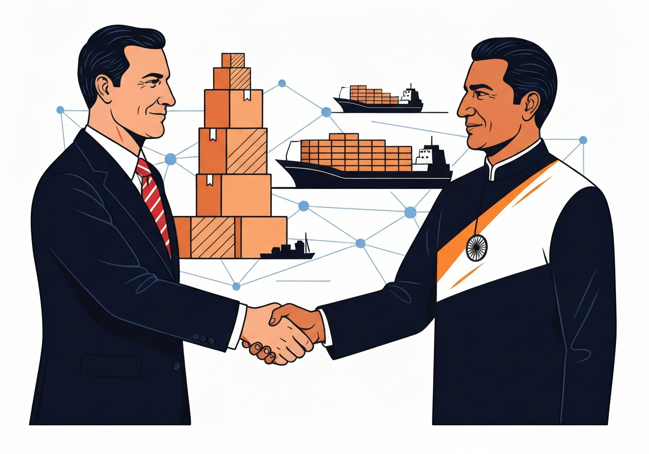 USA og India inngår handelsavtale etter måneder med spenninger