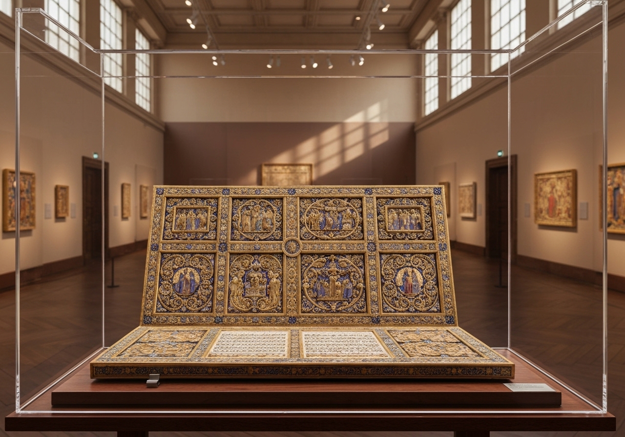 15. århundres praktbibel utstilt i Roma