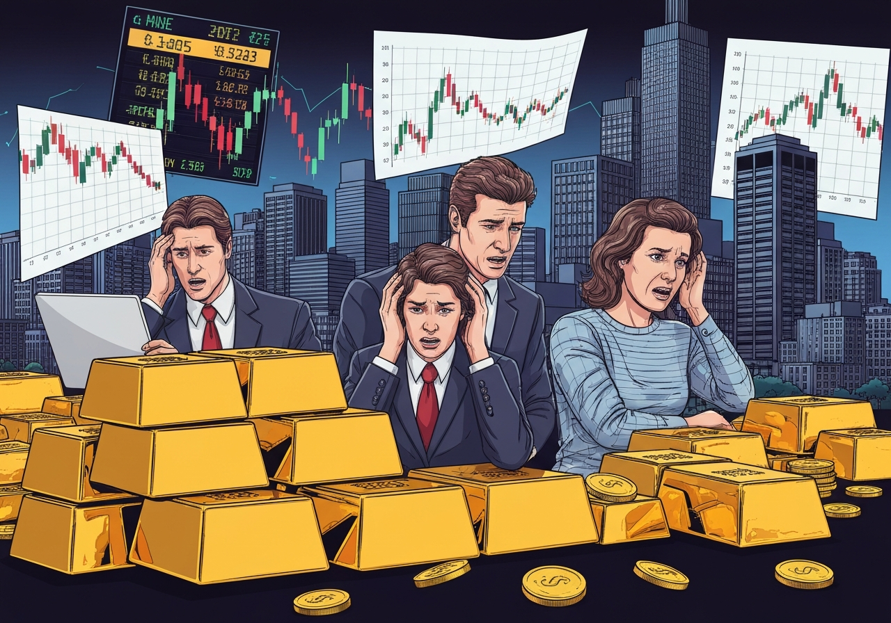 Kinas gullfeber utløser skandale på 1 milliard dollar etter kollaps av handelsplattform