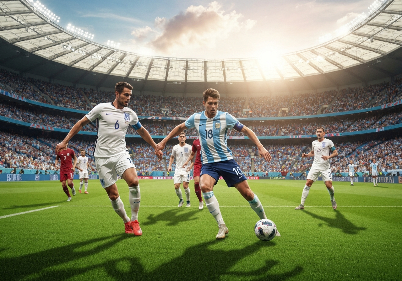 England møter Argentina i VM-semifinale