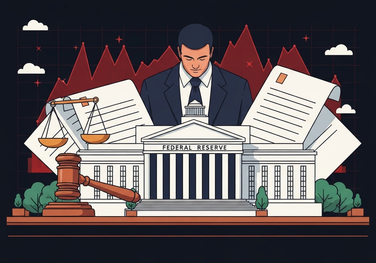 Justisdepartementet truer Federal Reserve med kriminell tiltale