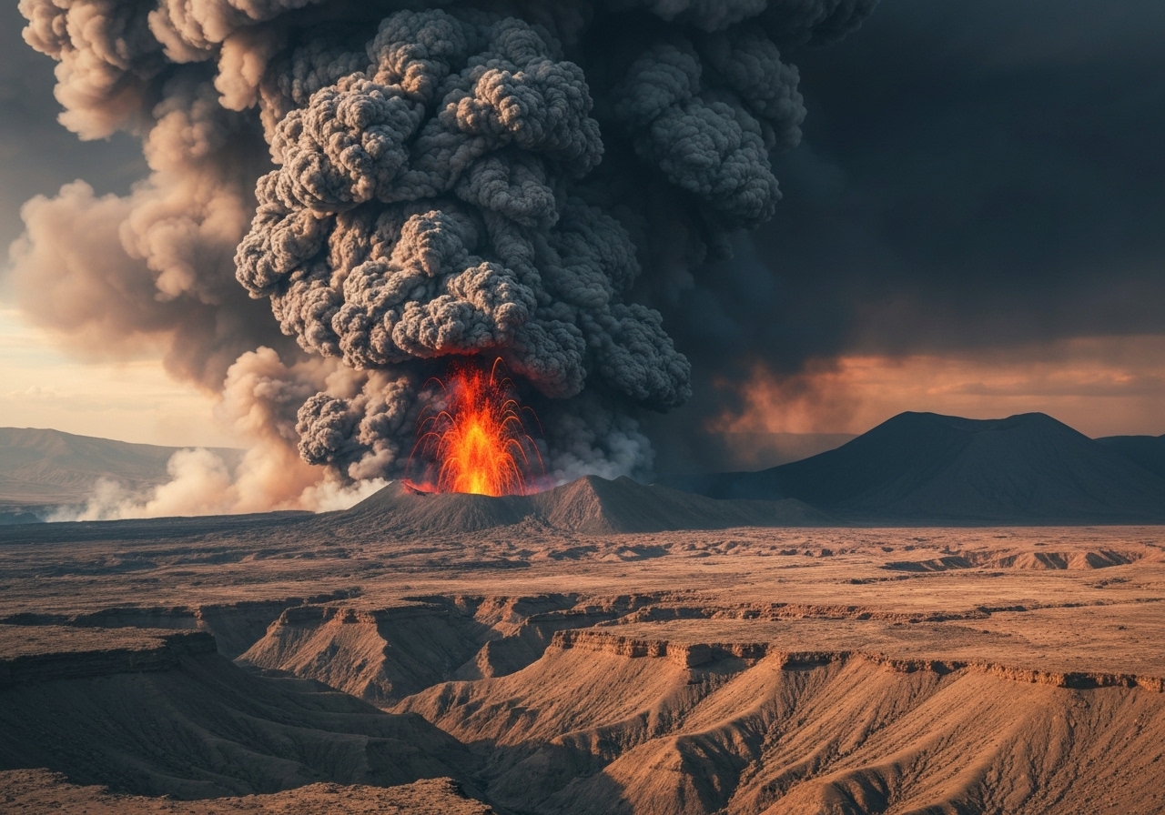Sjeldent vulkanutbrudd i Etiopia etter 12.000 år