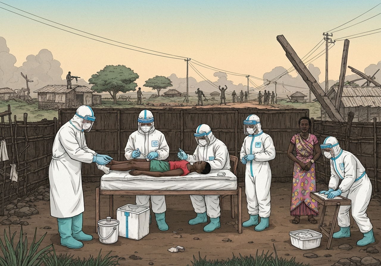 Ebola-utbrudd i Den demokratiske republikken Kongo eskalerer: Over 900 mistenkte tilfeller og 223 dødsfall