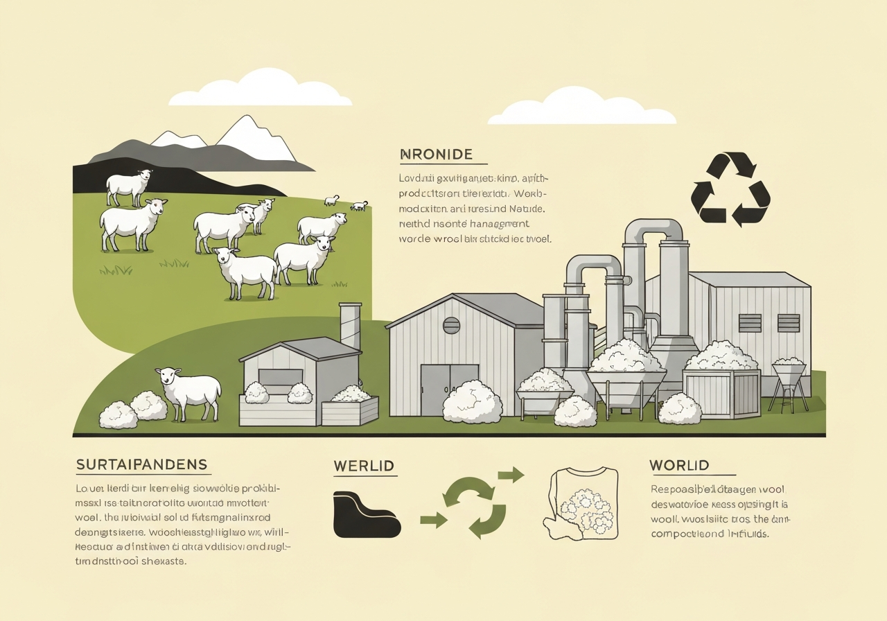 2400 tonn ull kastes årlig i Norden til tross for stor import