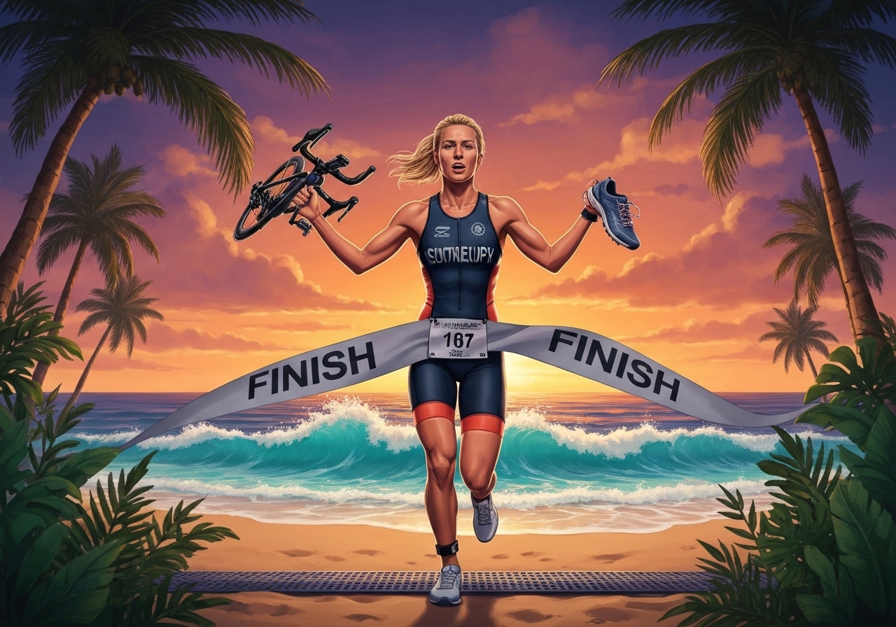 Solveig Løvseth med sensasjonell seier i Ironman-VM på Hawaii
