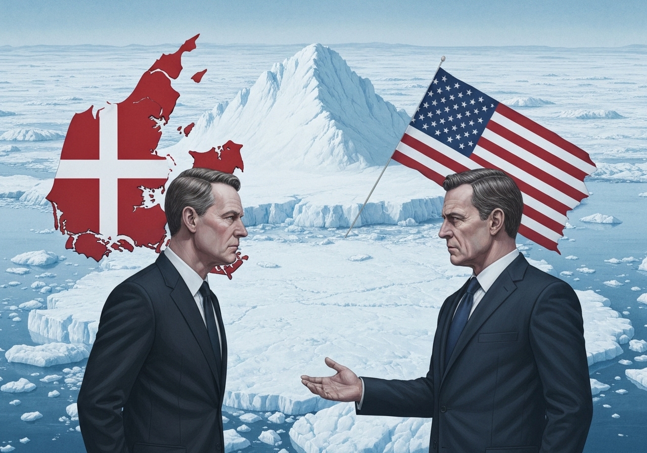 Danmarks statsminister ber USA stoppe truslene mot Grønland
