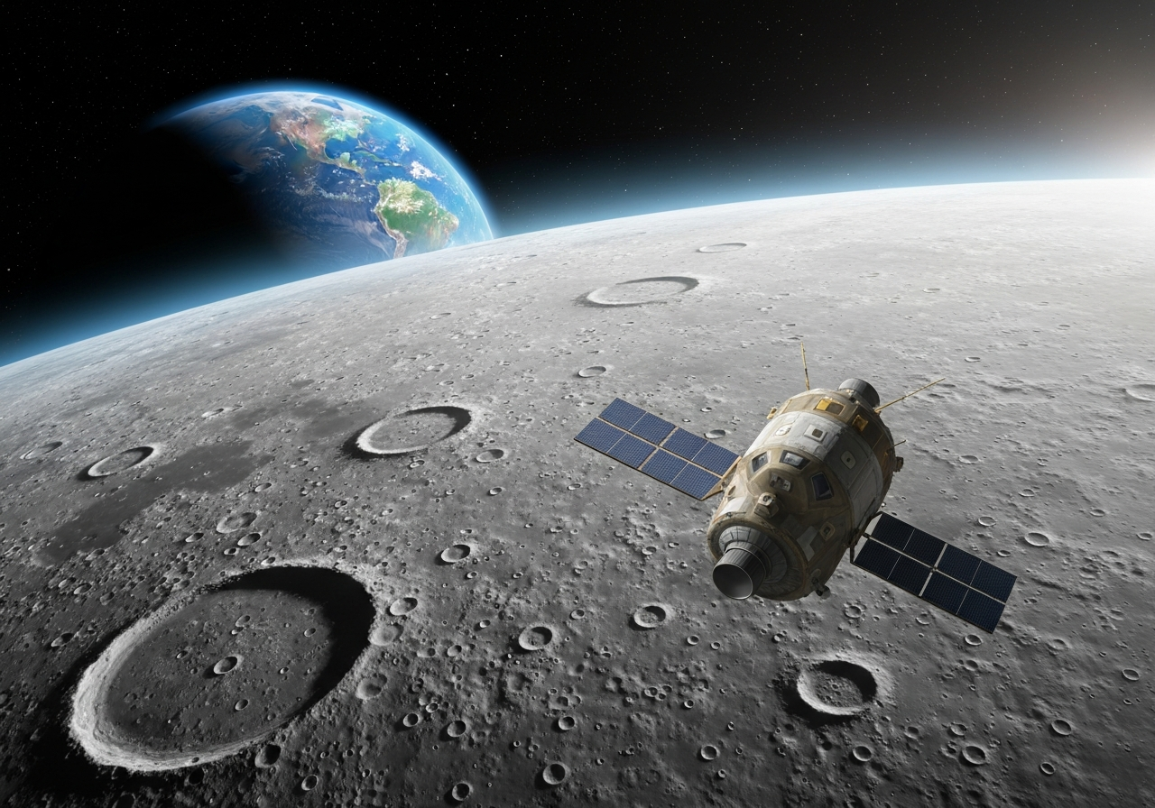 Artemis II gjennomfører historisk måneflyby