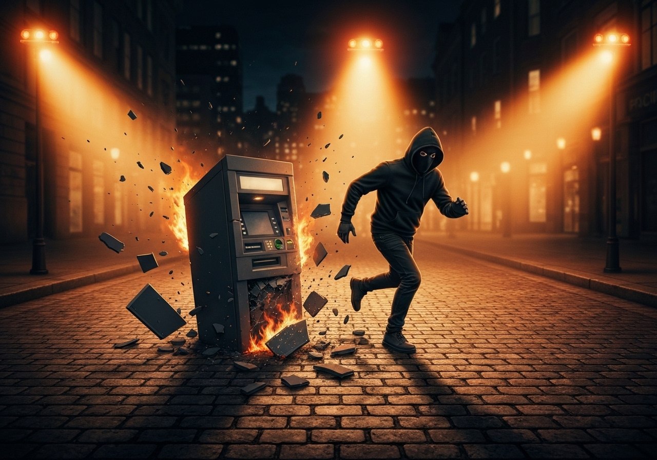 Tyske tiltak mot minibankran tvinger nederlandske banditter til Østerrike