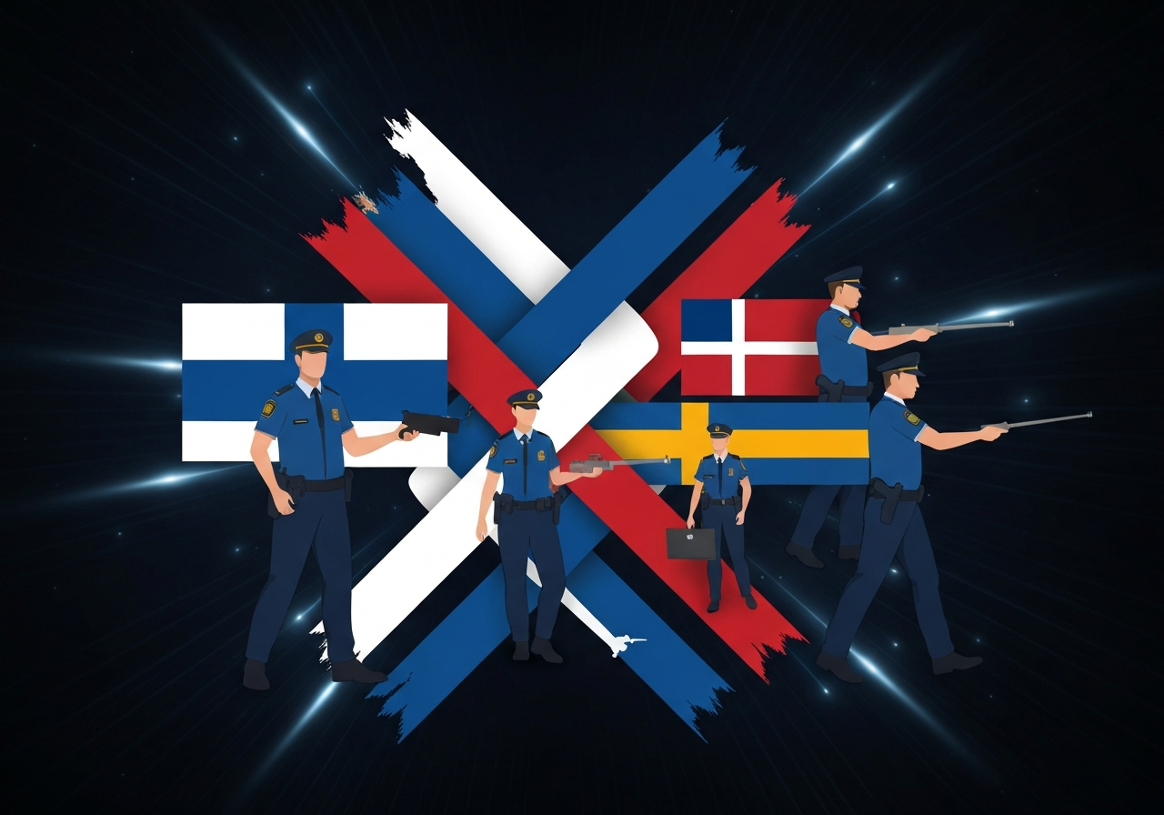 Nordiske politiforbund advarer mot spredning av svensk gjengvold