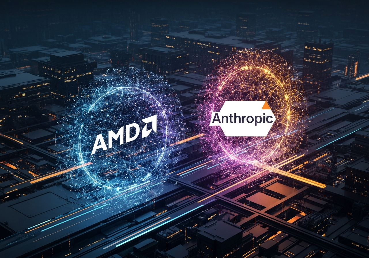 AMD investerer 5 milliarder dollar i Anthropic for å styrke AI-chip samarbeid