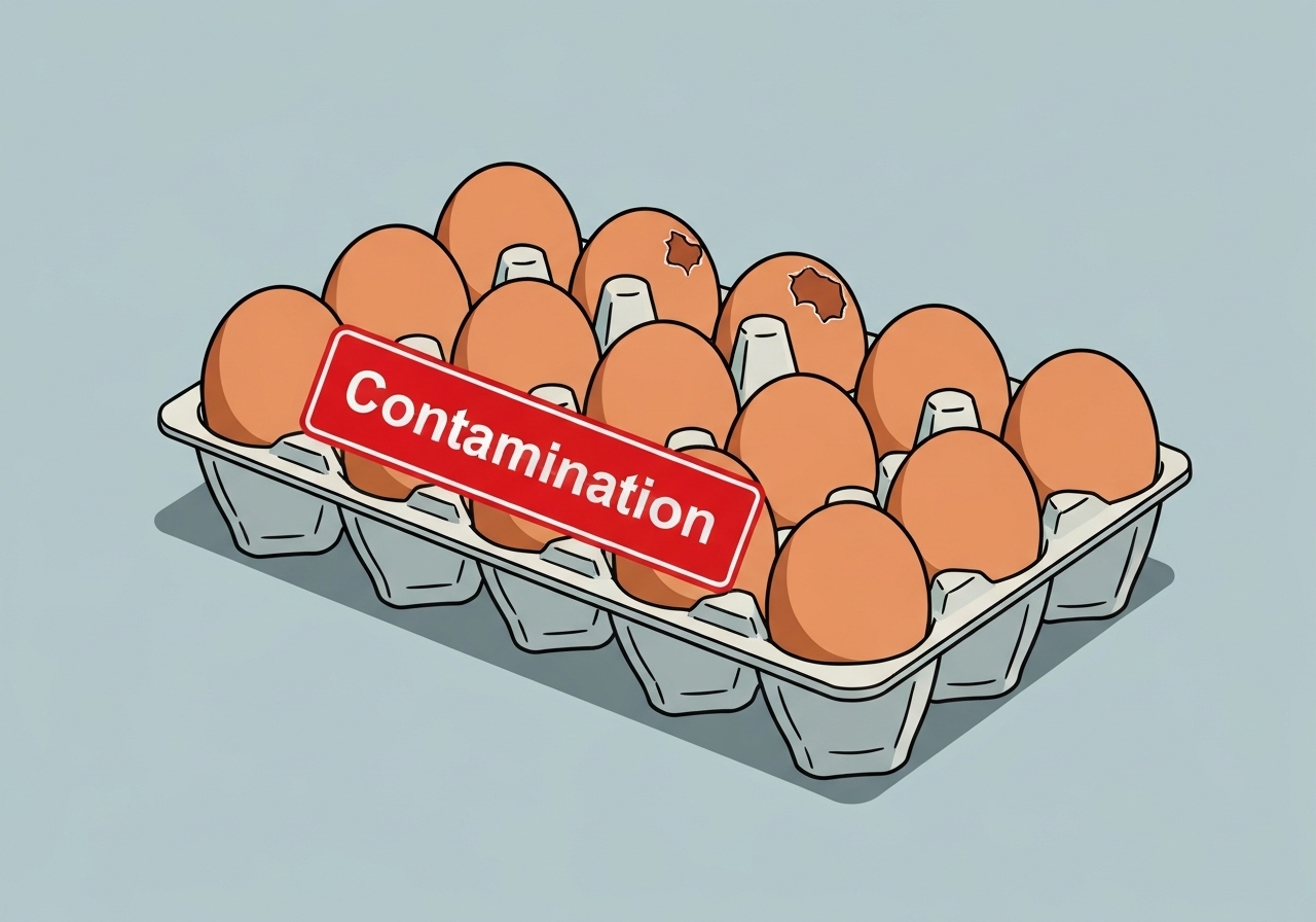 Svenske egg tilbakekalles i Norge etter salmonellafunn