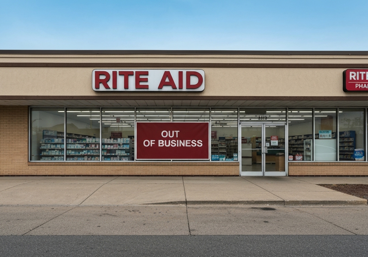 Rite Aid stenger alle butikker i USA etter konkurs
