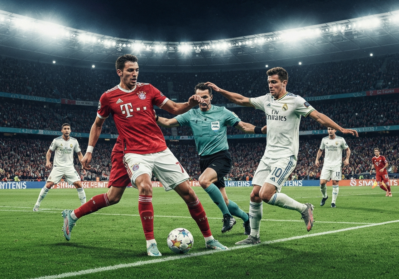 Bayern München til semifinale etter dramatisk seier over Real Madrid