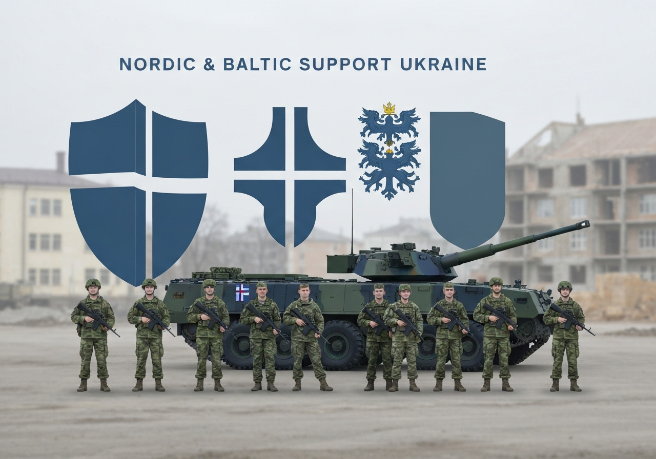 Nordiske og baltiske land finansierer amerikanske våpen til Ukraina