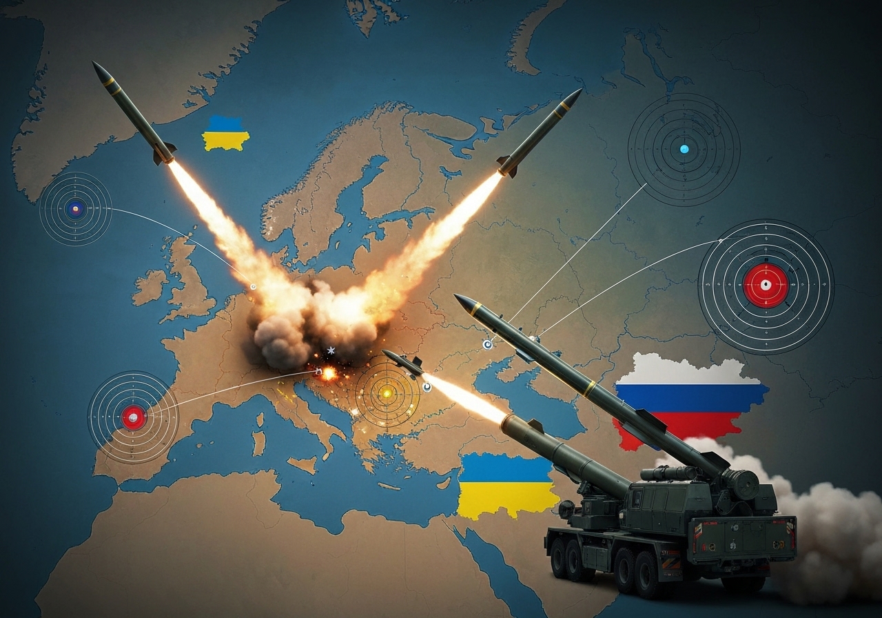 Ukraina bruker ATACMS-missiler mot mål i Russland