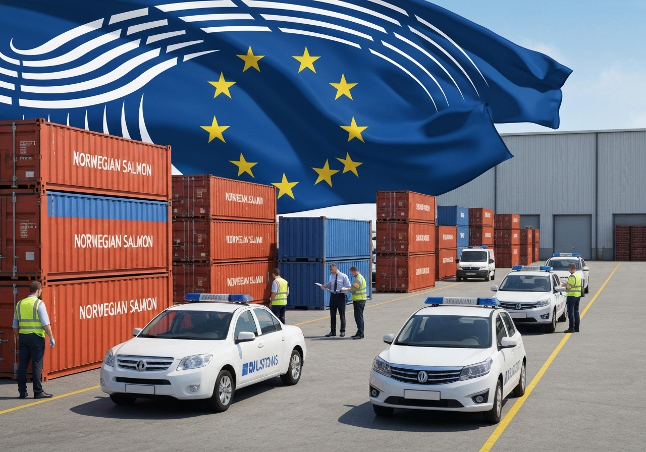 EU innfører straffetoll på norsk laks