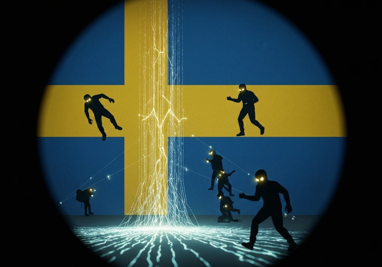 Hackere truer med å lekke data fra svenske borgere