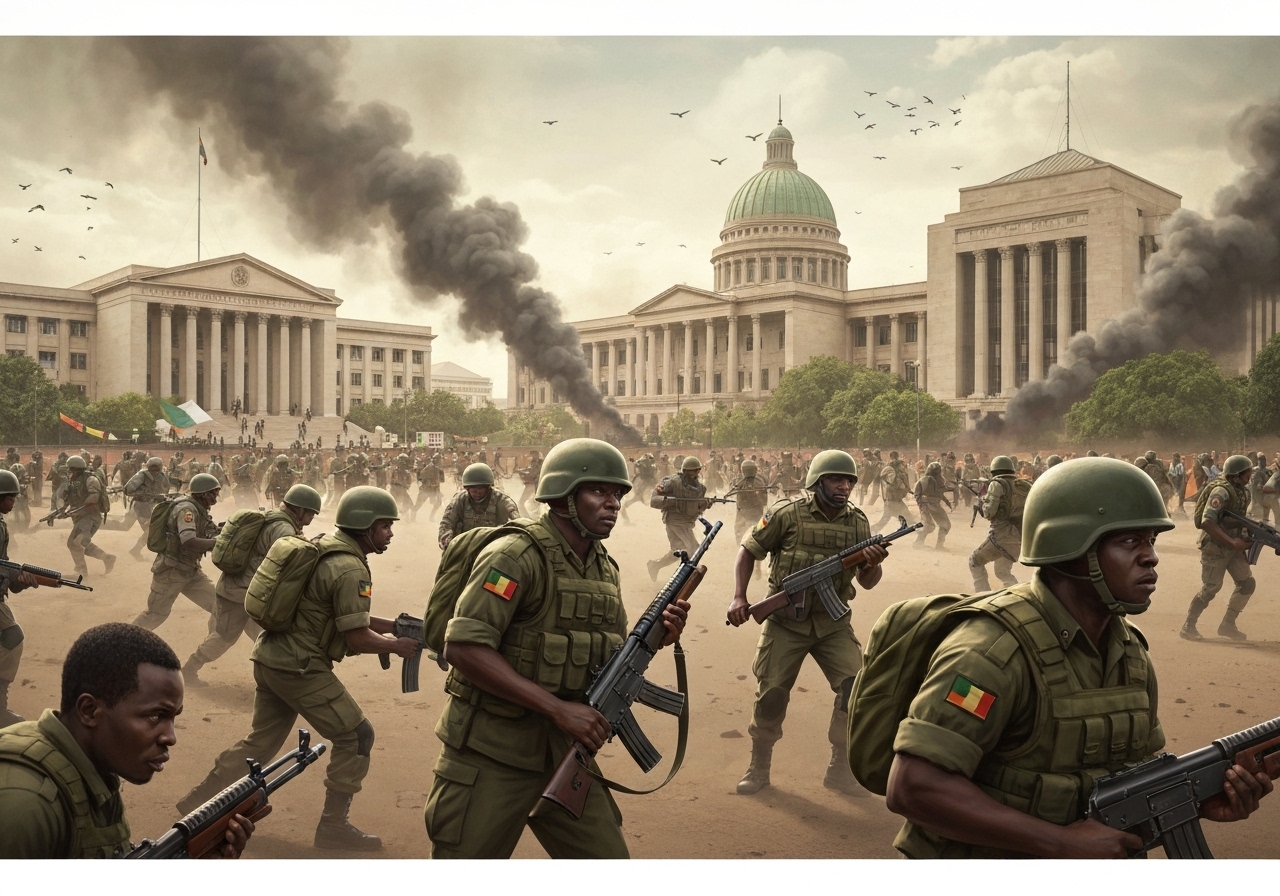 Militæret hevder å ha avsatt Guinea-Bissaus president