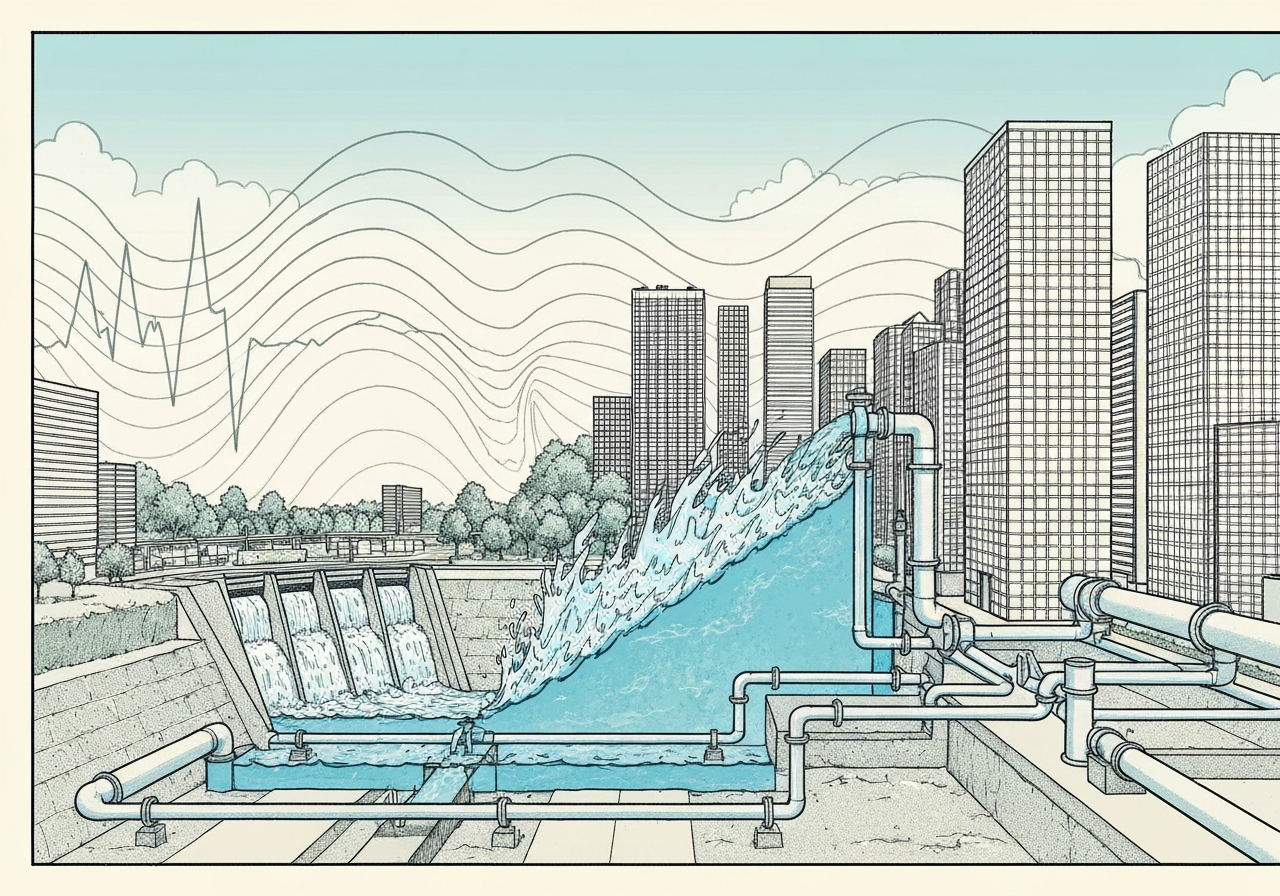 Vannforbruket i Oslo påvirket av jordskjelv