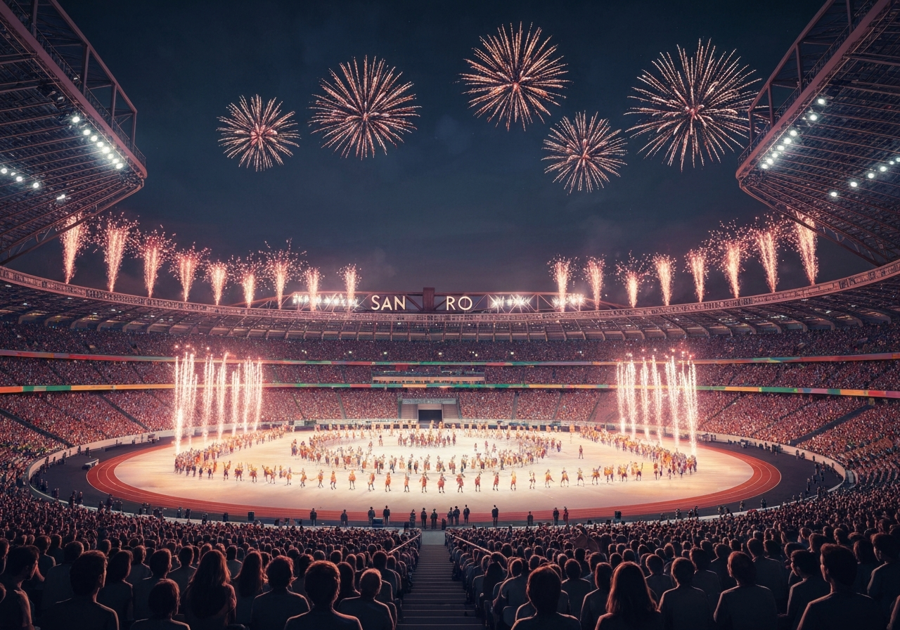 Åpningsseremonien for Vinter-OL 2026 i Milano