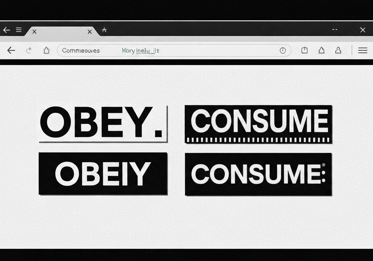 "They Live"-inspirert adblocker erstatter annonser med slagord