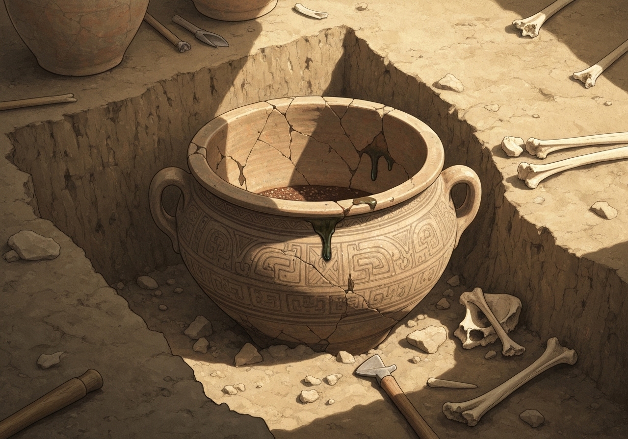 Arkeologer avdekker 9000 år gammel vin i Kina