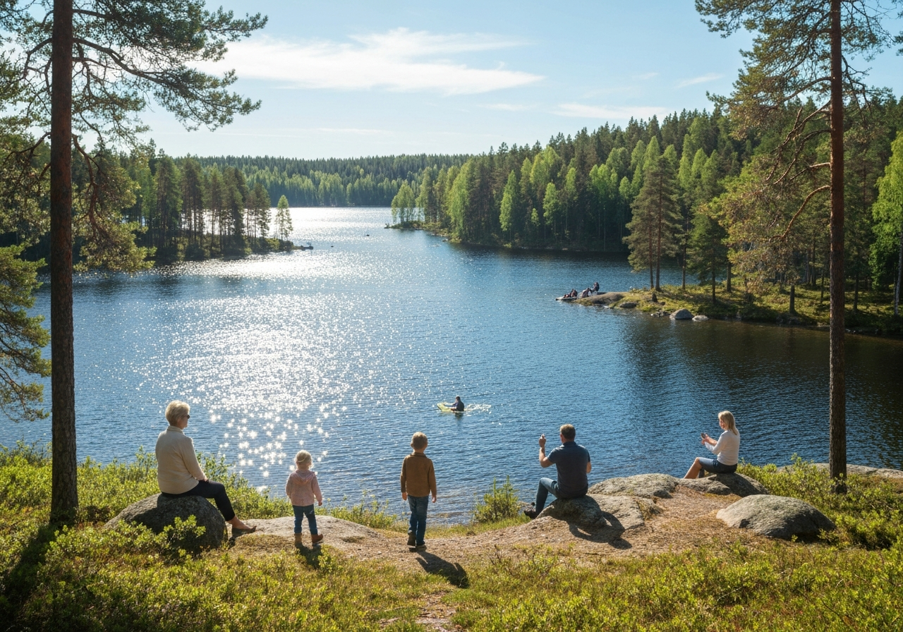 Finland kåret til verdens lykkeligste land for niende år på rad